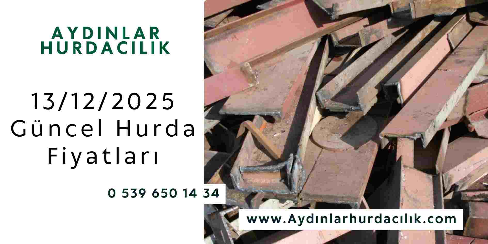 13122025 Güncel Hurda Fiyatları