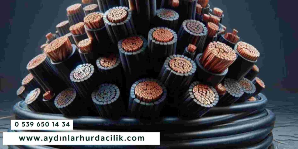 Tek damar hurda kablo