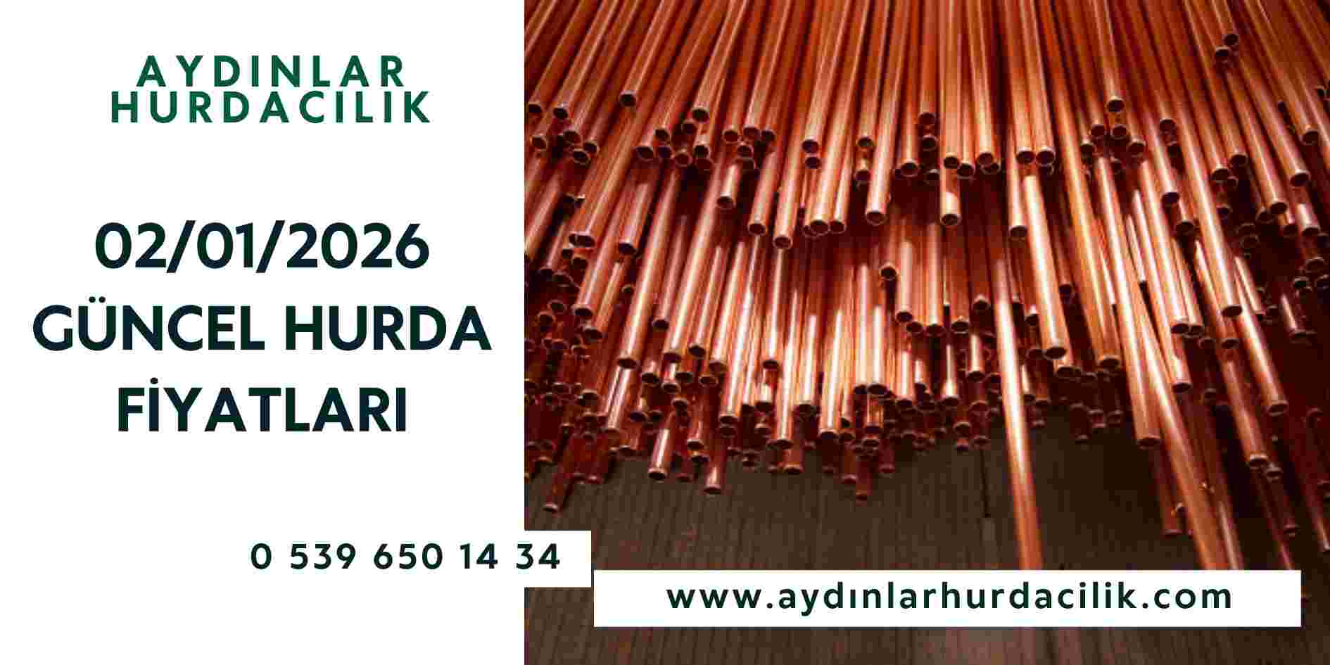 02/01/2026 Güncel Hurda Fiyatları