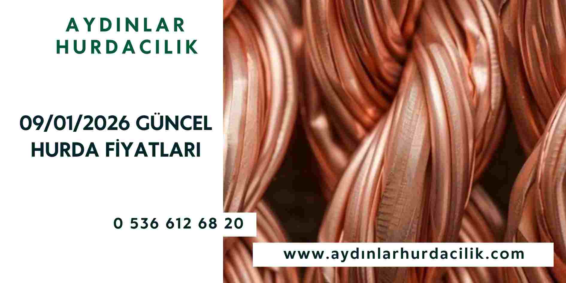 09/01/2026 Güncel Hurda Fiyatları