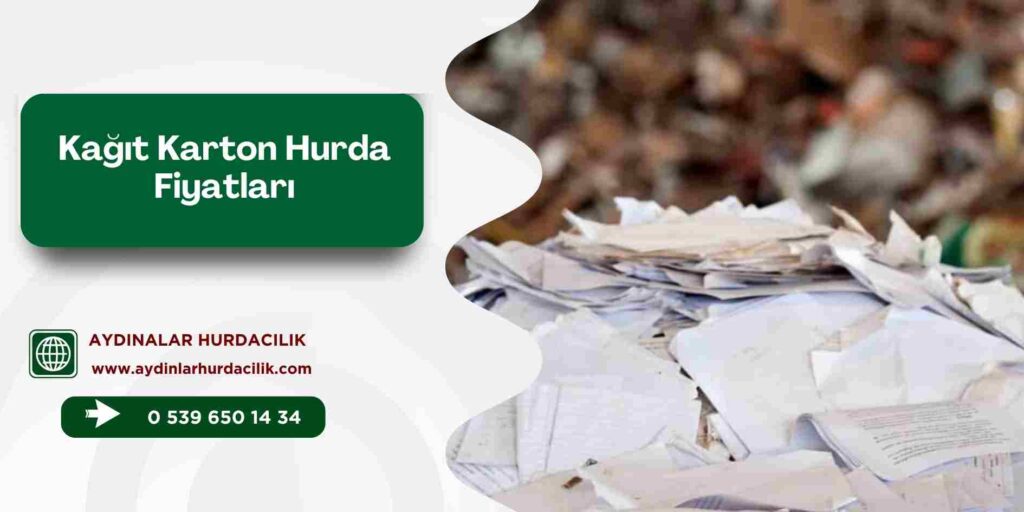 Kağıt Karton Hurda Fiyatları
