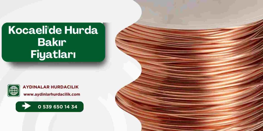 Kocaeli'de Hurda Bakır Fiyatları